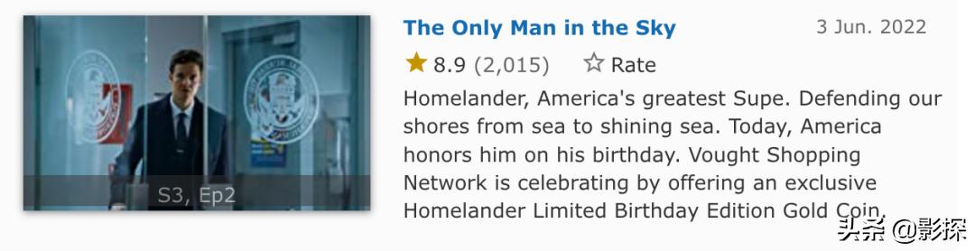 黑袍纠察队第五季_黑袍纠察队第三季评价 豆瓣IMDb烂番茄评分 超级英雄内部黑暗揭露