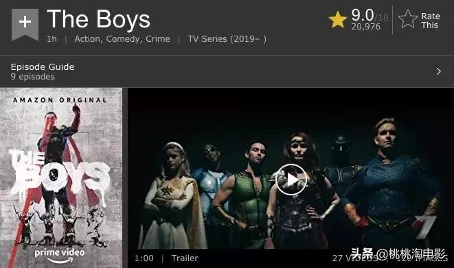 黑袍纠察队 评论 豆瓣评分_黑袍纠察队第五季